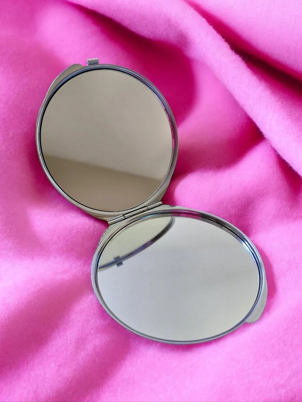 Light Pink Compact Mirror-Small